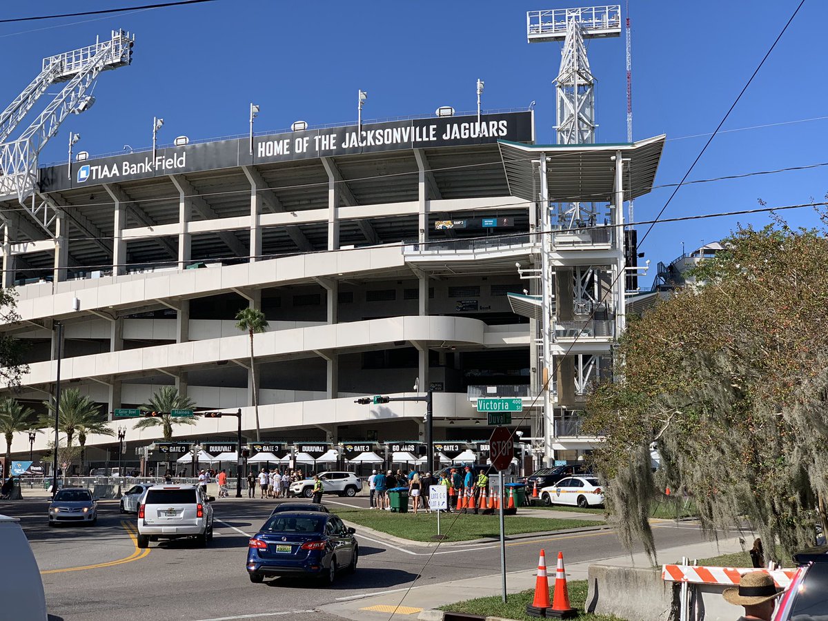 Tailgating for the Jacksonville Jaguars game.