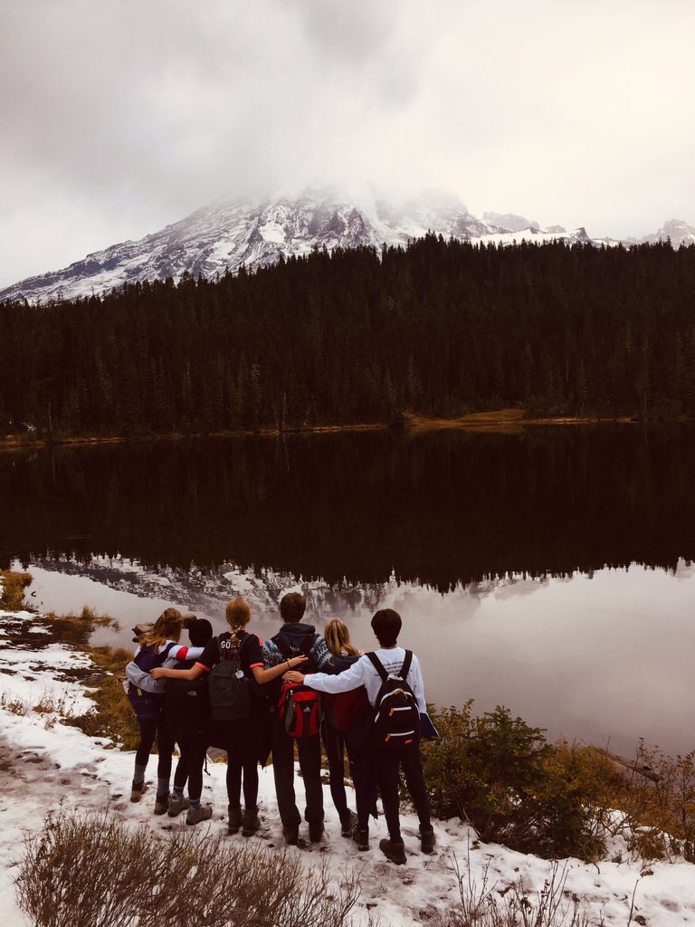 HighSchoolBISC's tweet image. Year 13 IB Geog excursion to Mt. Rainier National Park. Stunning landscape!