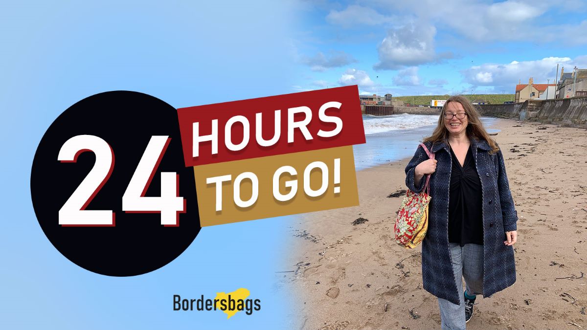 weareReTweed's tweet photo. Only 24 hours to go on the #Bordersbags crowdfunder. Don't hang about! Pledge today, still some great rewards available! Remember, as Jack from Still Game once said, "he who hingeth aboot getteth heehaw"!
https://t.co/0yhGMLULlV https://t.co/0HJZgBY99L