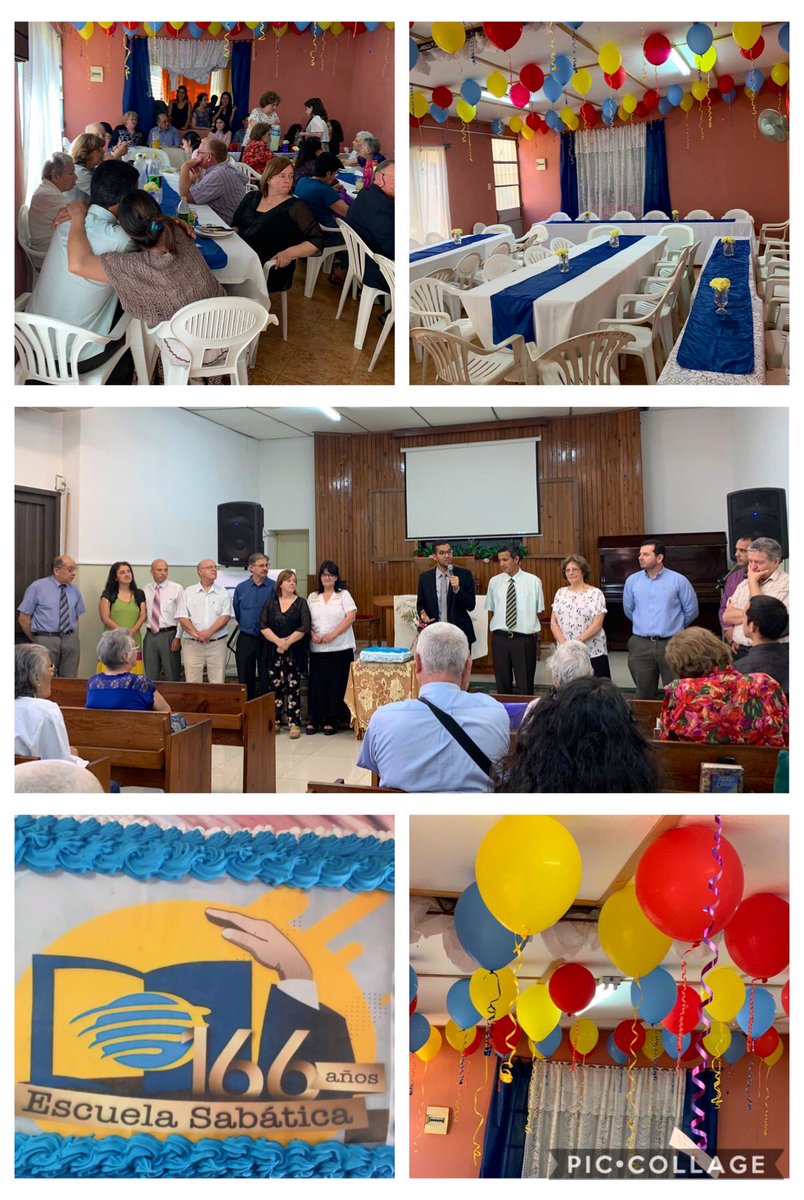 prkellyson's tweet photo. Celebración de 166 años de la Escuela Sabática en Salto - Uruguay.

¡A través de la Escuela Sabática, conocemos mejor la Biblia, nos acercamos a Dios, somos discipulados y aprendemos a hacer nuevos discípulos!

#LESAdv #discipulado #YoAmoES https://t.co/BhjJmD3r0n
