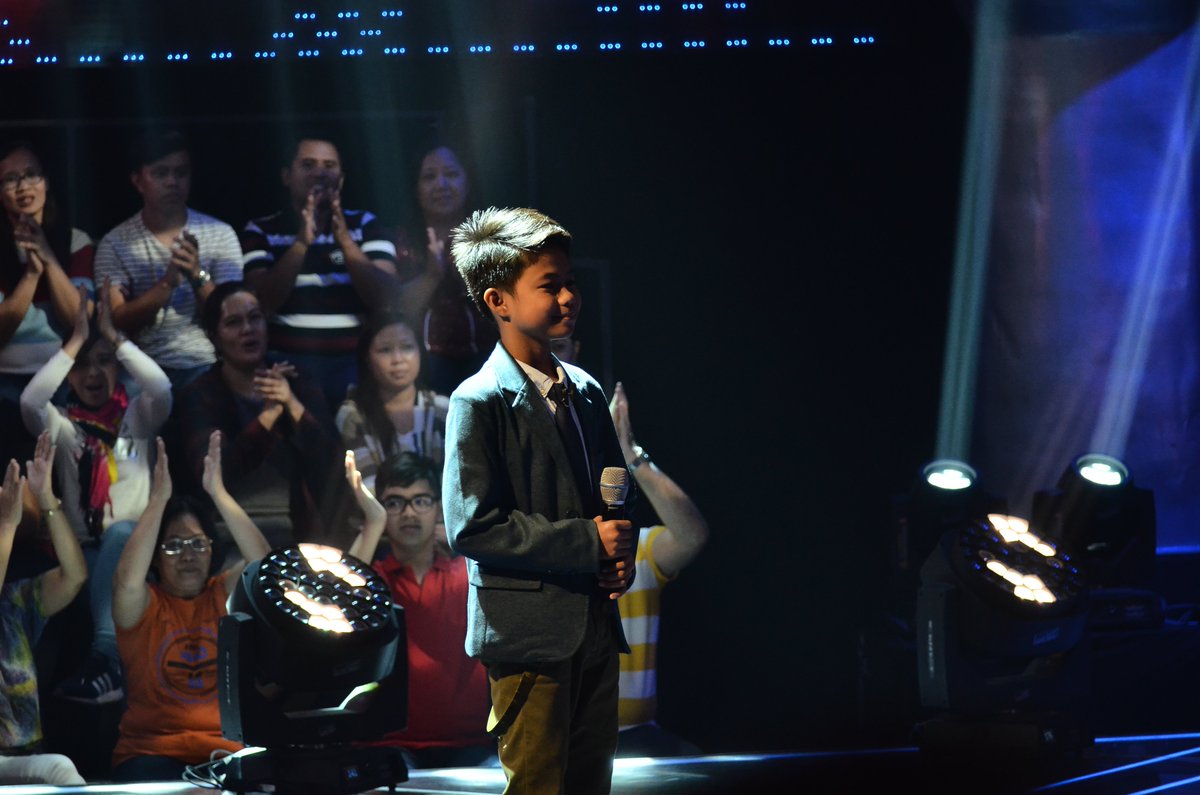 _TheVoiceKidsPH's tweet photo. Who's waiting for Vanjoss? Susunod na po sya!  

WATCH NOW!
https://t.co/L0GF9vkPPT

#VoiceKidsintense https://t.co/lUQB4NE3lN