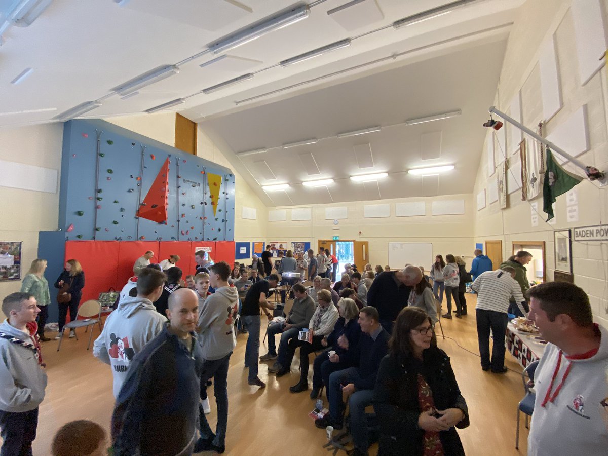 WSJunit56's tweet image. All the parents beginning to arrive ready for our end of jamboree presentation!! #UK24WSJ #2019ScoutJamboree