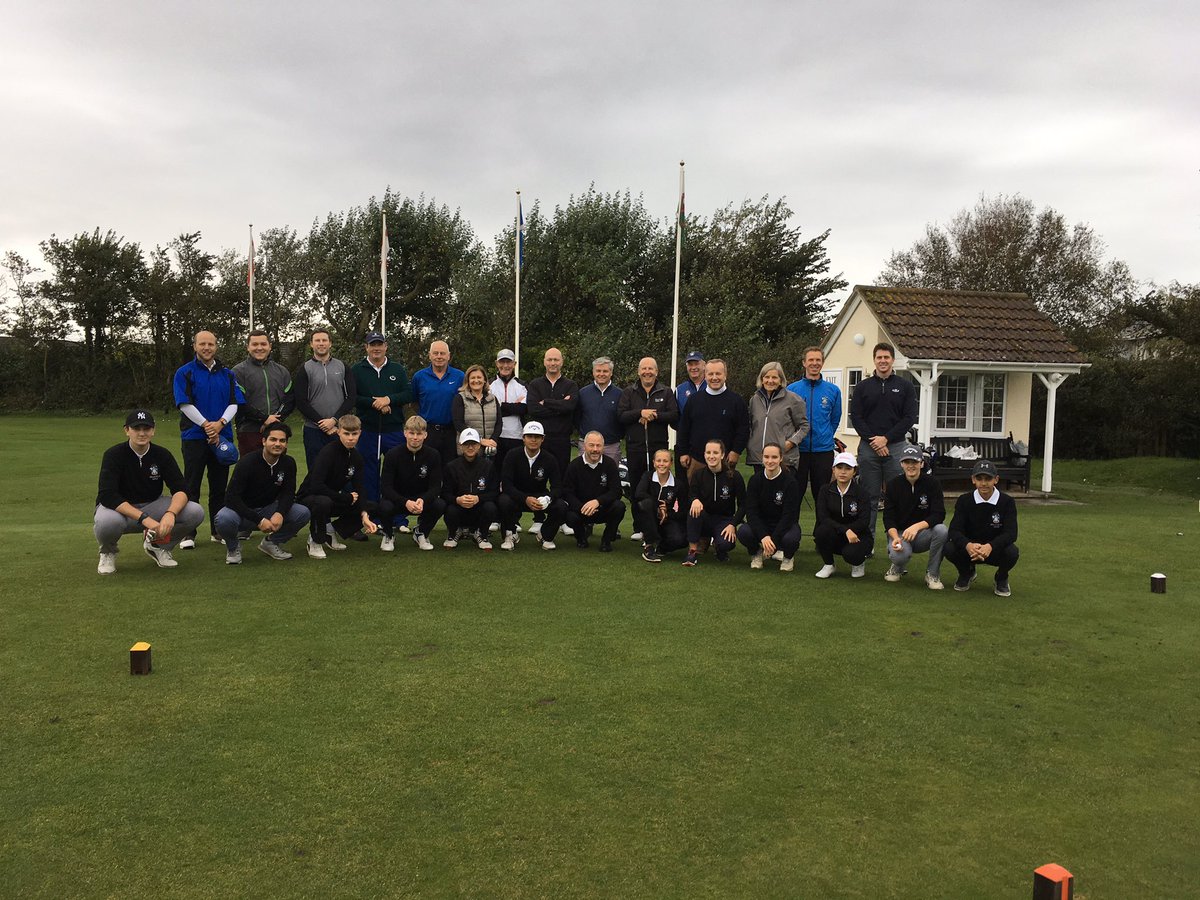 Great to see many of the OM’s earlier today on the 1st tee at Burnham for the Annual ‘friendly’ golf match between current and past pupils!. Millfield are the winners regardless which Team wins!!! <a href="/omsociety/">OM Society</a> <a href="/OMGolfing/">OM Golfing Society</a> <a href="/BurnhamBerrow/">Burnham & Berrow</a>