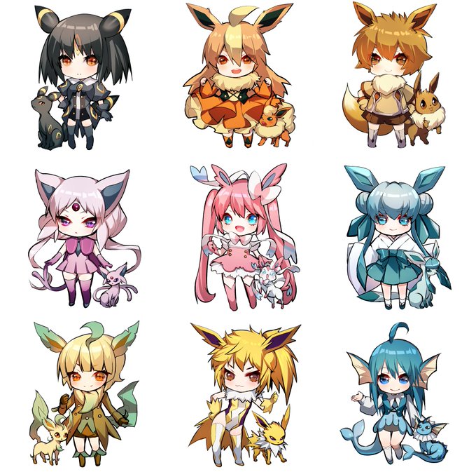 ブイズ擬人化のtwitterイラスト検索結果 ブイズ擬人化のtwitterイラスト検索結果