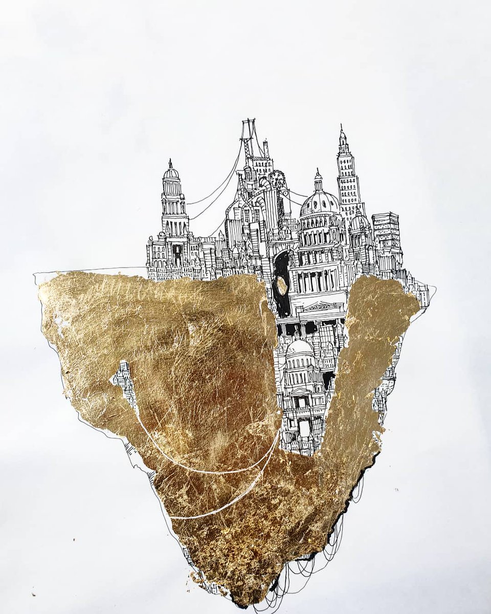 MHinant's tweet image. And we all get gooolden #ArtistOnTwitter #drawing #Inktober2019 #Inktober #art