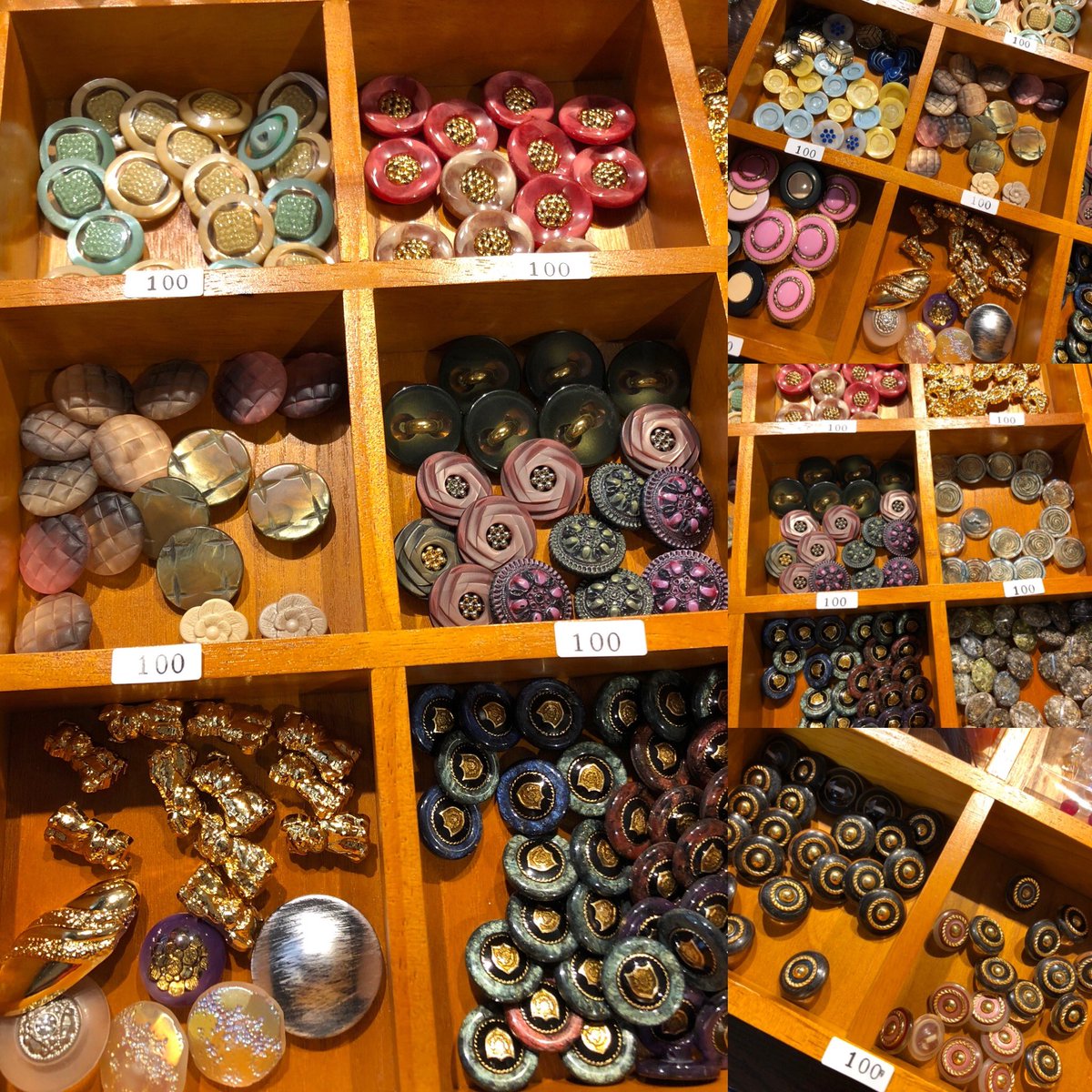 自由が丘ボタン洋裁材料店ダック Sur Twitter 明日も自由が丘女神まつり ということで 明日も 100ボタン開催致します 是非 遊びにいらして下さいね お待ちしております 自由が丘女神まつり 自由が丘ボタン 手芸 ボタン アクセサリー