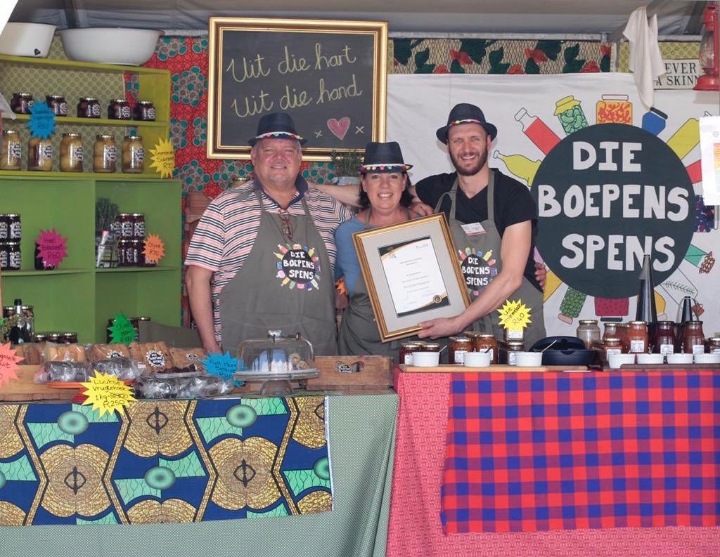 Wenstalletjie by die 2019 #GrootPlaasproe vir die tweede agtereenvolgende jaar (met BAIE goeie rede) is #DieBoepensSpens! Baie geluk Frans en Dirk – ons sien julle weer in 2020!