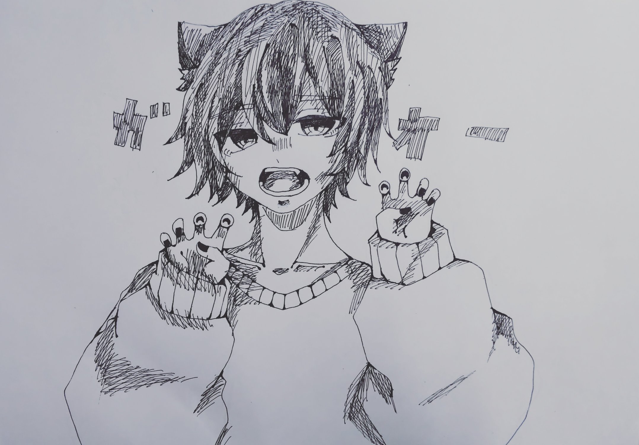 濘 ねい 初めてペン画やってみたけど難しい コツとか分かる方教えて下さい ペン画 イラスト 絵師 イラスト好きさんと繋がりたい 絵描きさんとつながりたい T Co U1yeqbszzl Twitter