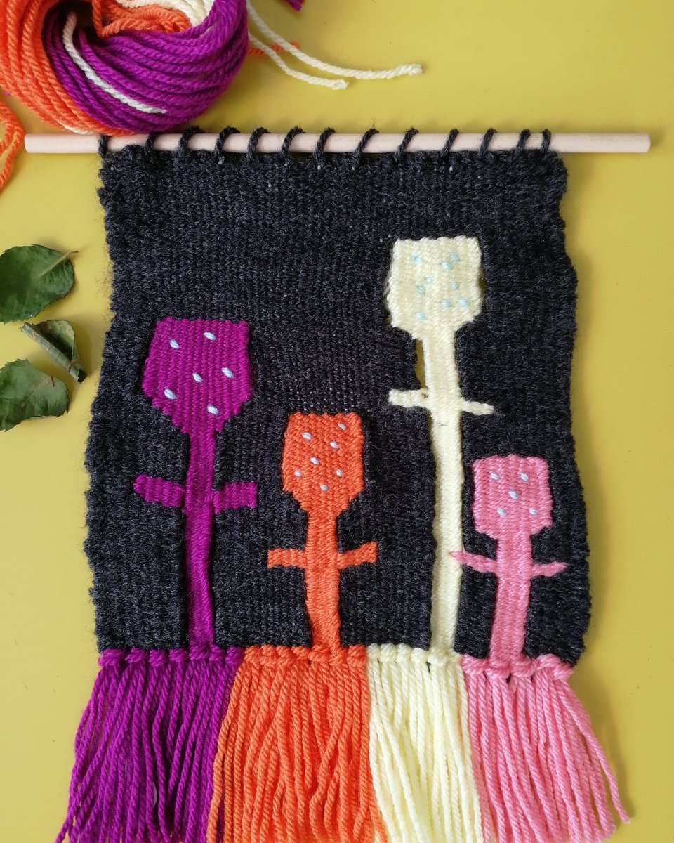 gloriouscrafts's tweet photo. Handwoven wallhanging with abstract floral design. Only one available.
#weaving #HandmadeInUK #etsyshop #etsy https://t.co/usGJz2YY23 https://t.co/sk3k3Zd7yV