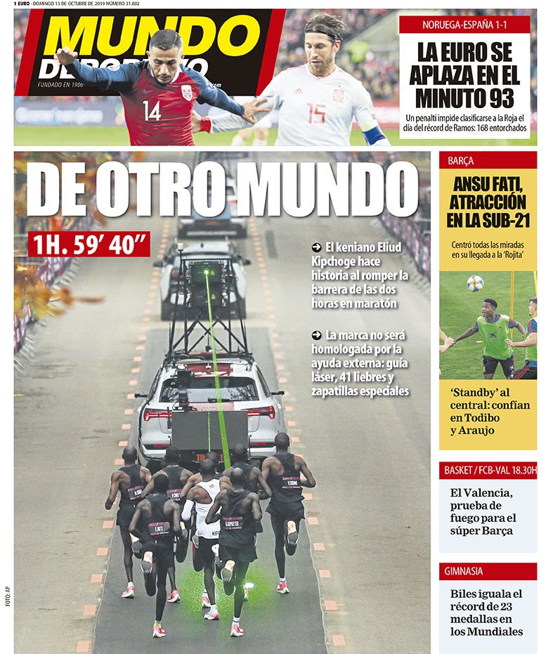 futpapers_en's tweet photo. Out of this world #Kipchoge159 https://t.co/kaCGuX7FCZ