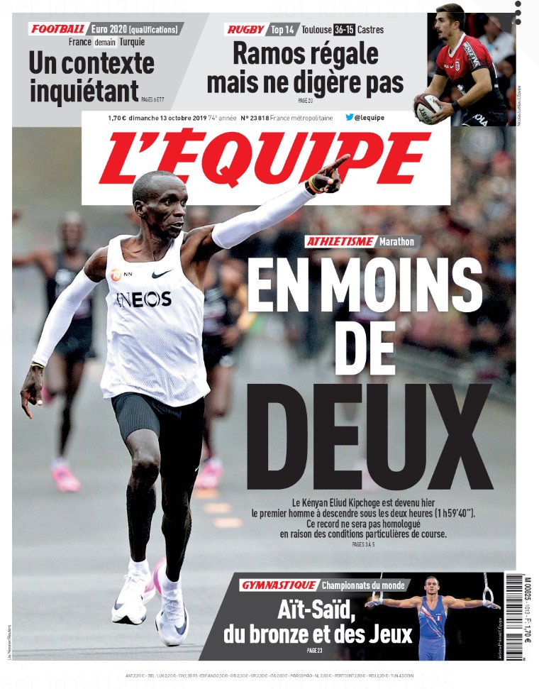 futpapers_en's tweet photo. Out of this world #Kipchoge159 https://t.co/kaCGuX7FCZ