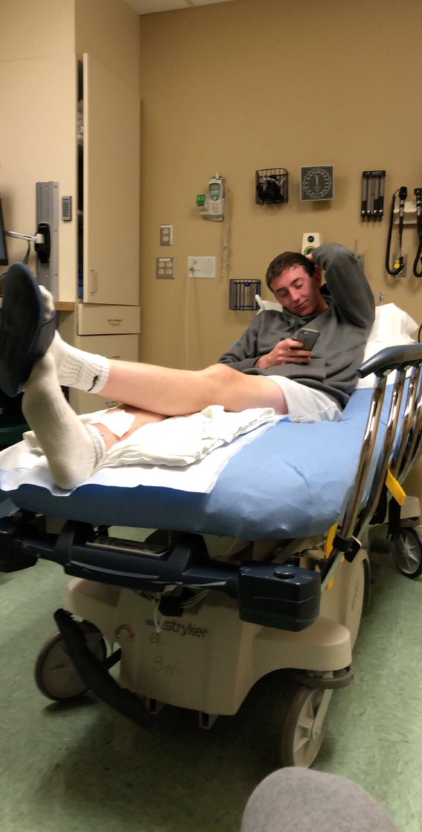 Exactly one year ago today our commissioner <a href="/odea__/">.</a>  was fighting for his life after taking a nasty spill at a football game. Our thoughts and prayers are with him and his family❤️