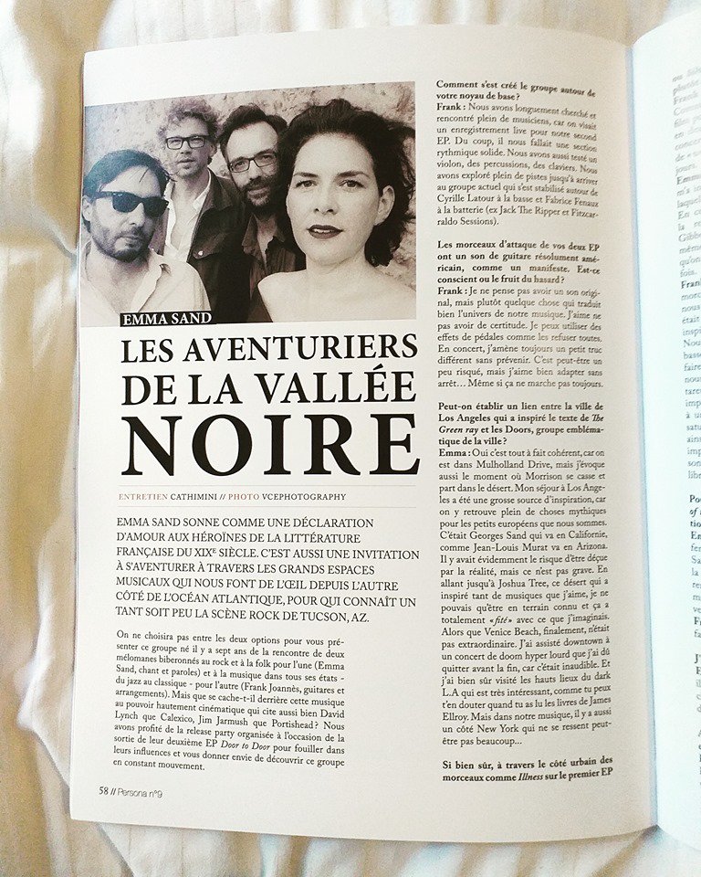 Emma_Sand_Band's tweet photo. Concert Emma Sand Group - Mercredi 16 octobre 20h à l'International - https://t.co/feUrTezYZu https://t.co/F6nTFPktmC