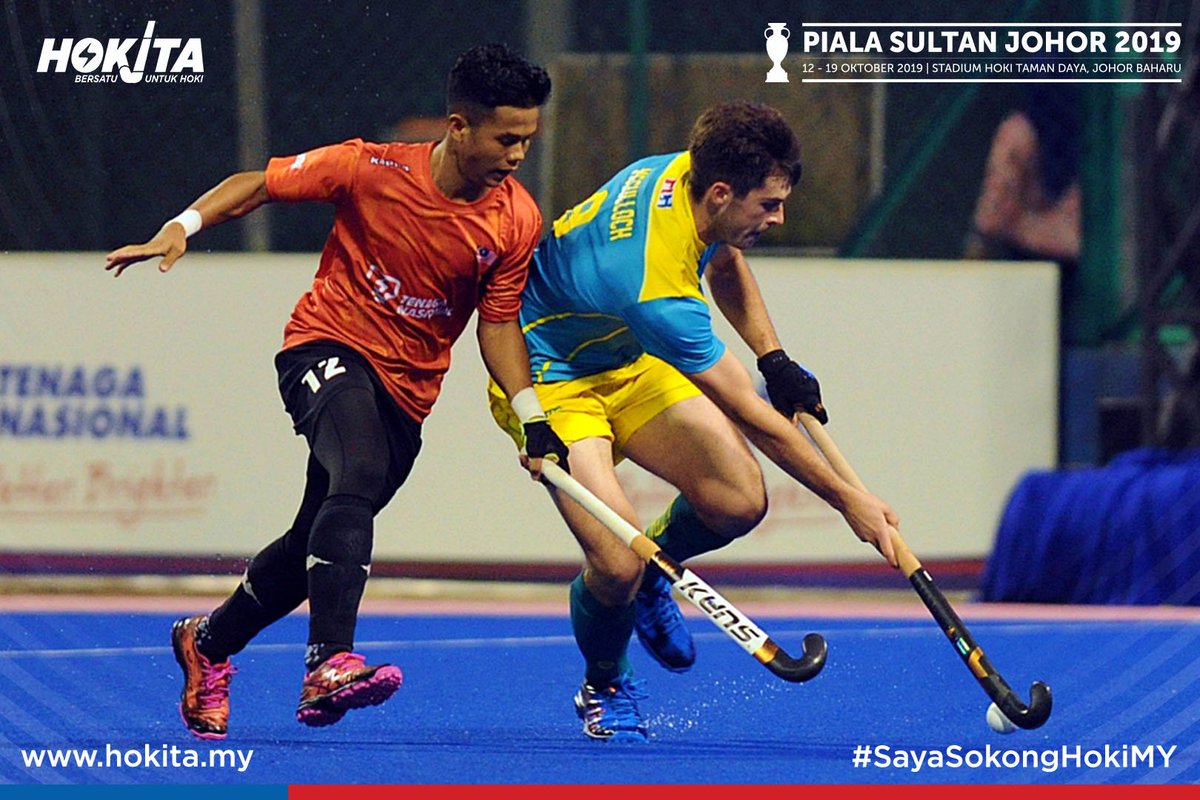 HokitaMY's tweet photo. #SOJC2019 | 🏑 #AUSvMAS

⏱
Q2
#AUS 🇦🇺 0-0 #MAS 🇲🇾

Tamat suku kedua. Masih tiada jaringan yang berjaya dilakukan oleh pemain muda kita. Kena usaha lebih lagi ni untuk mencari gol! #SayaSokongHokiMY #BersatuUntukHoki https://t.co/FIsKF5rUKi