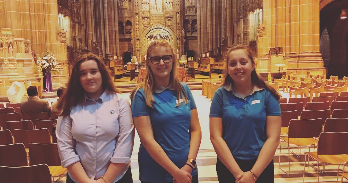 TrinityHesketh's tweet photo. We enjoyed joining members from @GirlguidingSeft and other youth organisations across Merseyside at the Judges’ Service today at @livcathedral #canyouspotus https://t.co/QPog5bJ86W
