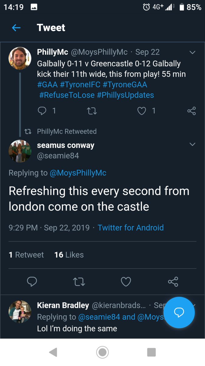 McNulty_PF's tweet image. Seamy, word on the street is that you went to London, cos you said "GC would get hammered by Galbally... Waste of an entrance fee?" 🤔