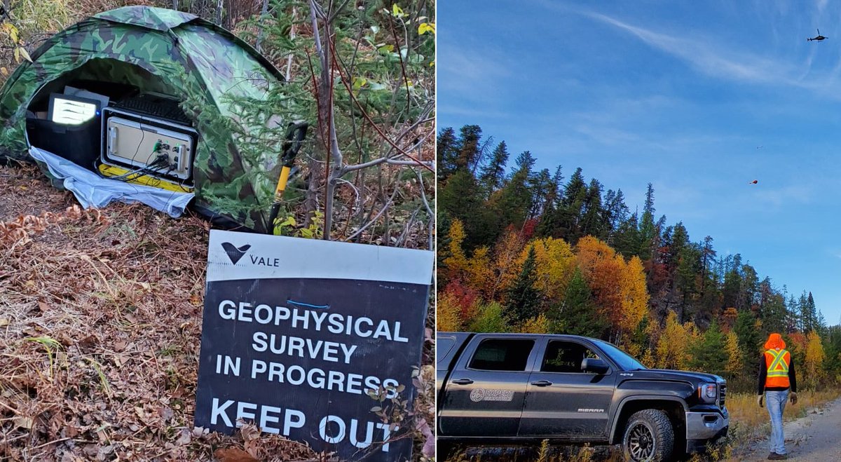 ExpertGeophys's tweet photo. A MobileMT survey flying began this fall in the province of Ontario for VALE.
#mobilemt #mineralexploration #airbornegeophysics
#technology #electromagnetic https://t.co/WMsXA6H42O