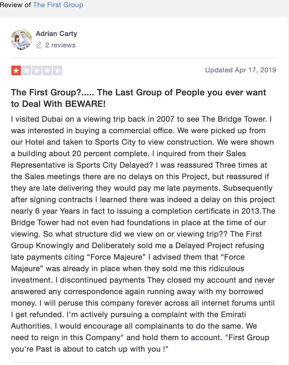 Connar18571758's tweet photo. @Land_Department @TheFirstGroupCo #TheFirstGroup @BBCWatchdog #TFGExperience #TFGDifference #InvestInTheBest #MyDubai #DubaiHotelInvestment #امتلك_مستقبلك #استثمر_مع_الافضل #زر_دبي #دبي_مدينتي https://t.co/SINUWybprn