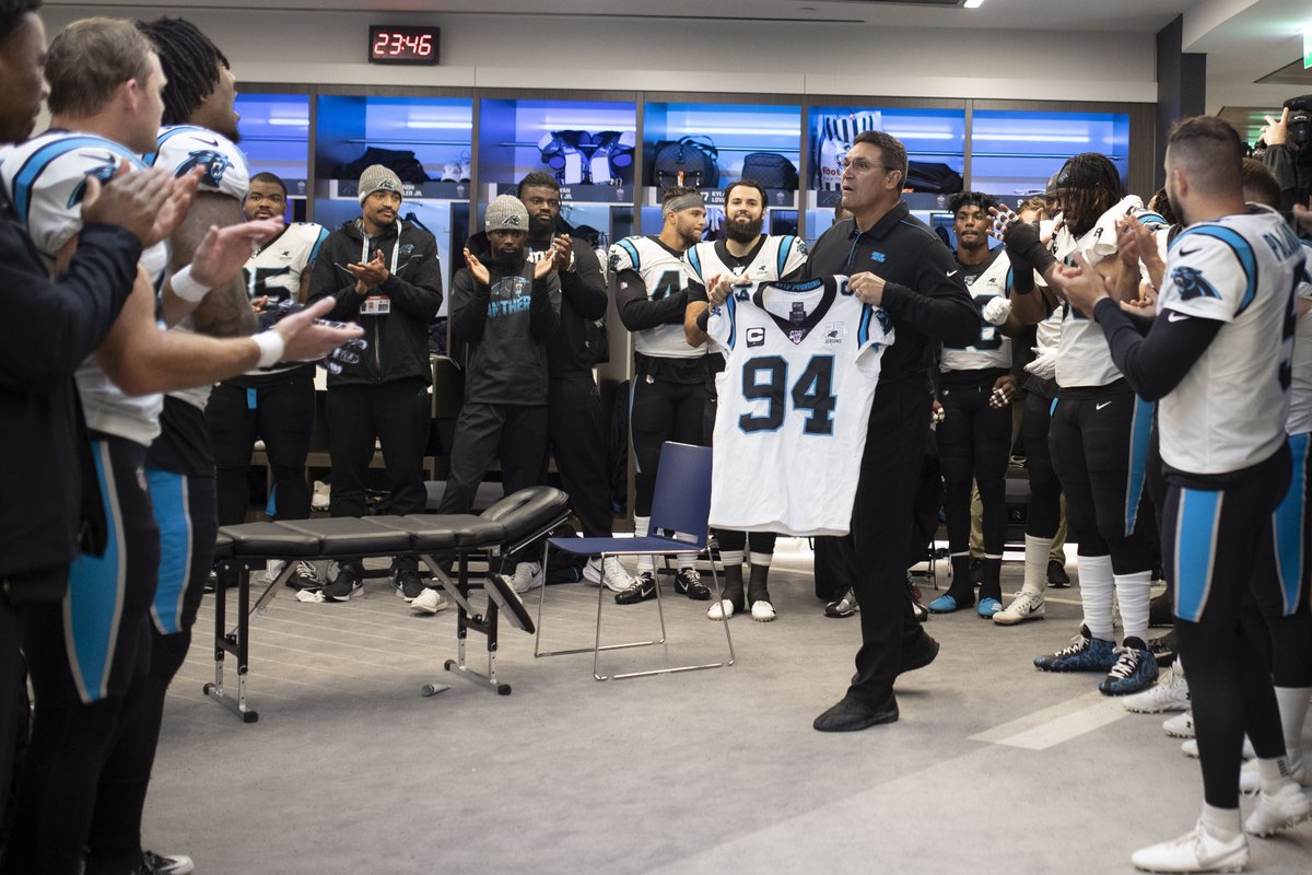 Panthers's tweet photo. Coach Rivera made @EfeObadaUK an honorary captain for today's match 😃 https://t.co/JIJCCXCkPu