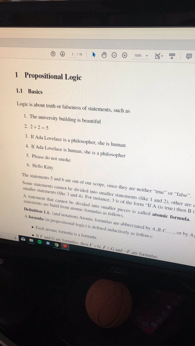 MyMuLaby's tweet photo. Es hat wieder begonnen #semeste #studium #informatik #formalelogik #lernen https://t.co/Erc02vztgb
