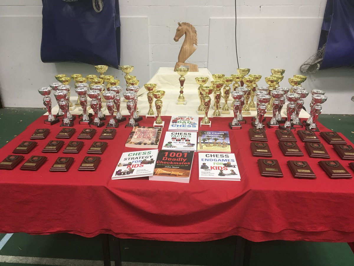 The prizes for the Millfield International