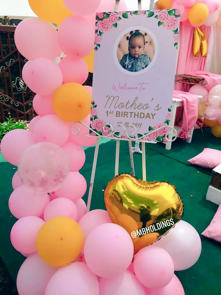 MBHoldings's tweet photo. Motheo Turns 1!!! Pink•Gold•White 💖🌟 #GirlTalkZA #GirlzTalkZa #SingleFlames #MacufeCup
#SundayThoughts #IdolsSA
For quotes and enquiries please contact our 
☎️ 0780490925
📩 monsablessedholdings@gmail.com https://t.co/1fvyNTyEGi