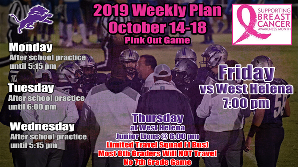 hsdlionsfball's tweet photo. Our boys did it again! What a great, thrilling win against Star City.  It took all we had, and even an overtime period. These young men have proven again that there is no quit in them. Come support us as we host 6-1 West Helena.  Go Lions!  #ptw #weB4me https://t.co/oEYfvHtA3k https://t.co/pBM0XaCvIV