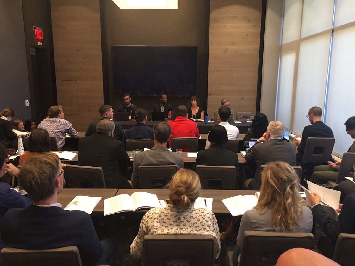 jamacintosh's tweet photo. Had a great time at #ASAP11. Many thanks to @anniemcclanahan for putting together a fantastic, standing room only panel on automation, and also to co-panelists Rich Purcell and MacKenzie Weeks-Mahoney for a generative conversation. (📷: @WalterTater) https://t.co/iGvCnNzjSN
