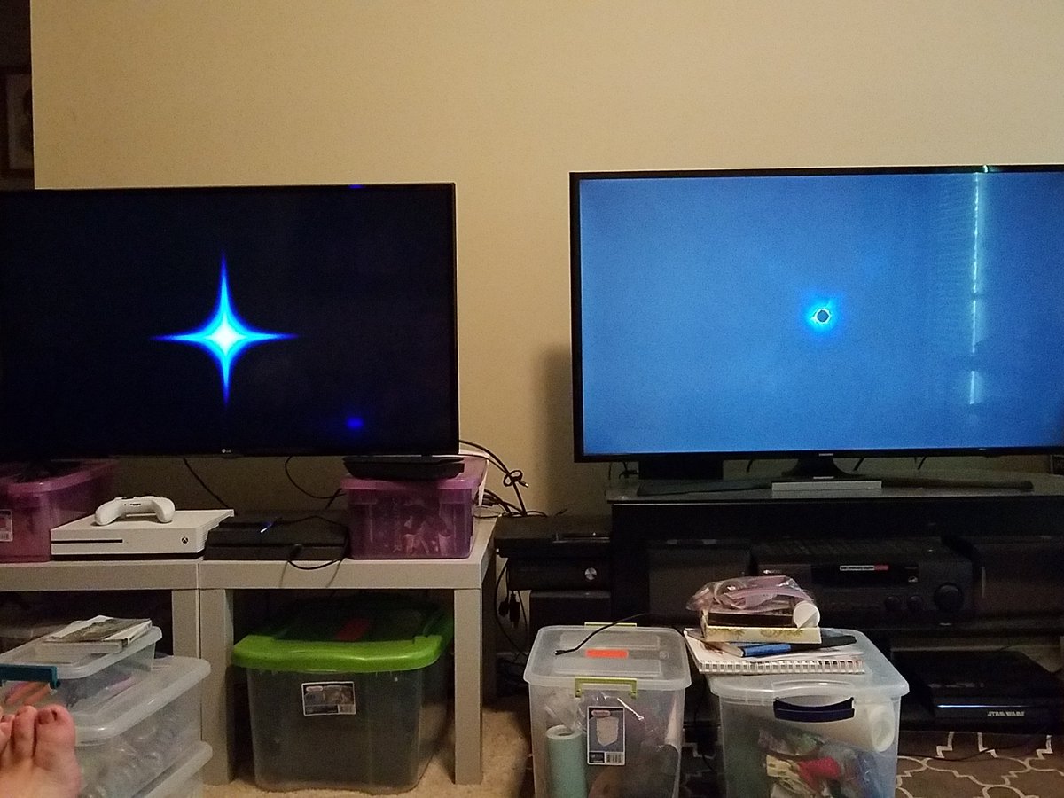 nfloydinski's tweet photo. @FortniteGame Just staring at nothing. NBD. https://t.co/E5tIrgFkbL