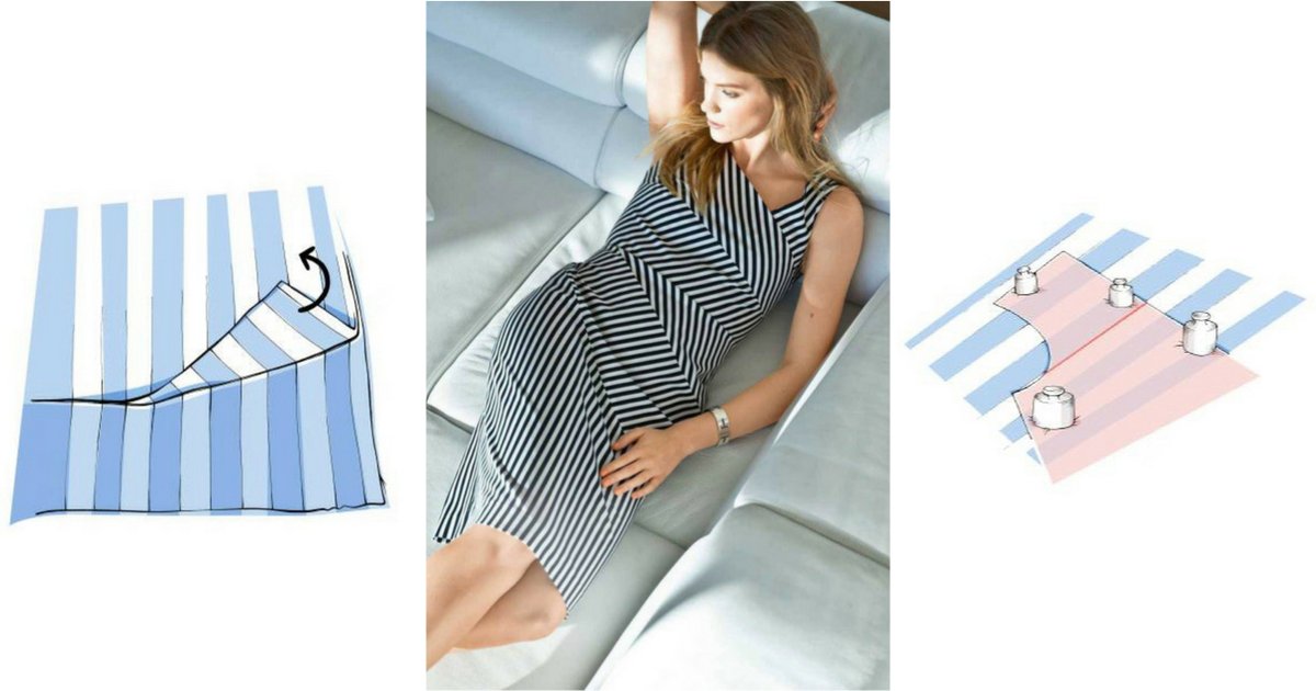 BurdaStyle's tweet image. You love stripes? So do we – so here are some tricks on how to cut and sew so that everything goes perfectly and your stripes are beautifully matched: buff.ly/2IHCvZO