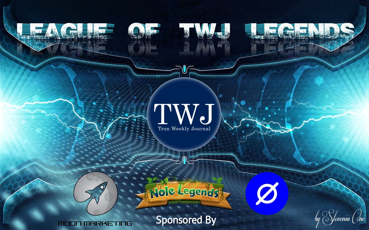 🔥We are starting League of TWJ Legends

Total Price pool for the Event

$TWJ 4 Million
$DMX 4 Million
$Nole Water 500k
$Sign 20k
$TRX 10k
More Tokens will be added later.

Total Price pool for the Phase 1: 300k TWJ, 200k DMX, 15k Nole Water, 5k SIGN

Info t.me/Tronjournal