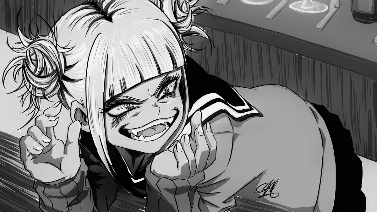 Himiko Toga sketch referenced from the manga