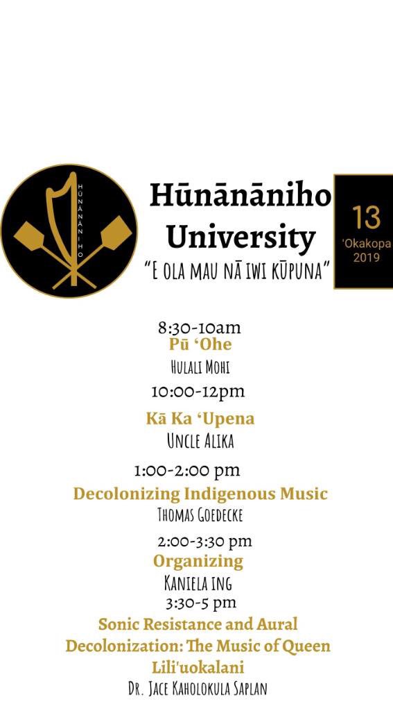 OurSherwoods's tweet photo. Here is todays Hūnānāniho University schedule! https://t.co/rdpAJ31btf