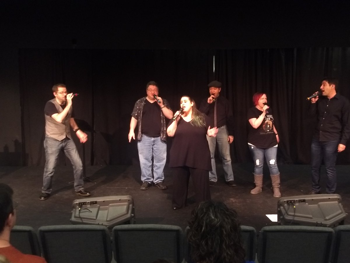 Jammin' with <a href="/KeyStoneVocals/">KeyStone A Cappella</a> -- Jen absolutely killing it on Brave, and all of us in the audience whooping and hollering. #acappella #acafamily