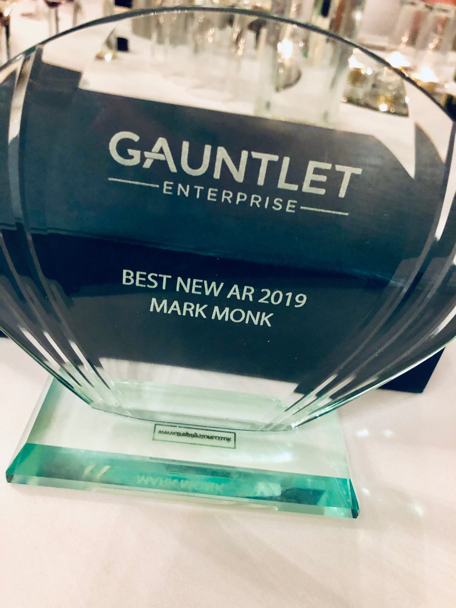 Proud to accept an award for Best New AR 2019 at the Gauntlet AR Conference. So pleased to be part of an amazing group!