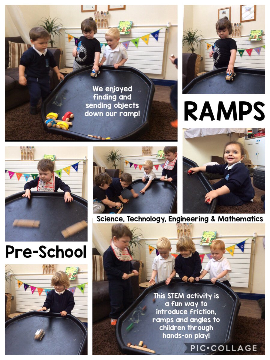 MissBurnsBVP's tweet image. We had lots of fun exploring ramps in Pre-School for 2’s. We wondered which object would roll the fastest. @BelleValeSchool #ScienceTechnologyEngineeringMathematics @MissABurnsBVP