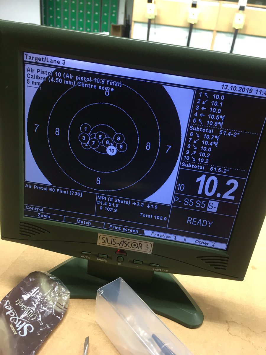 Good day training with a good final think the new gun works alright 😂🔫