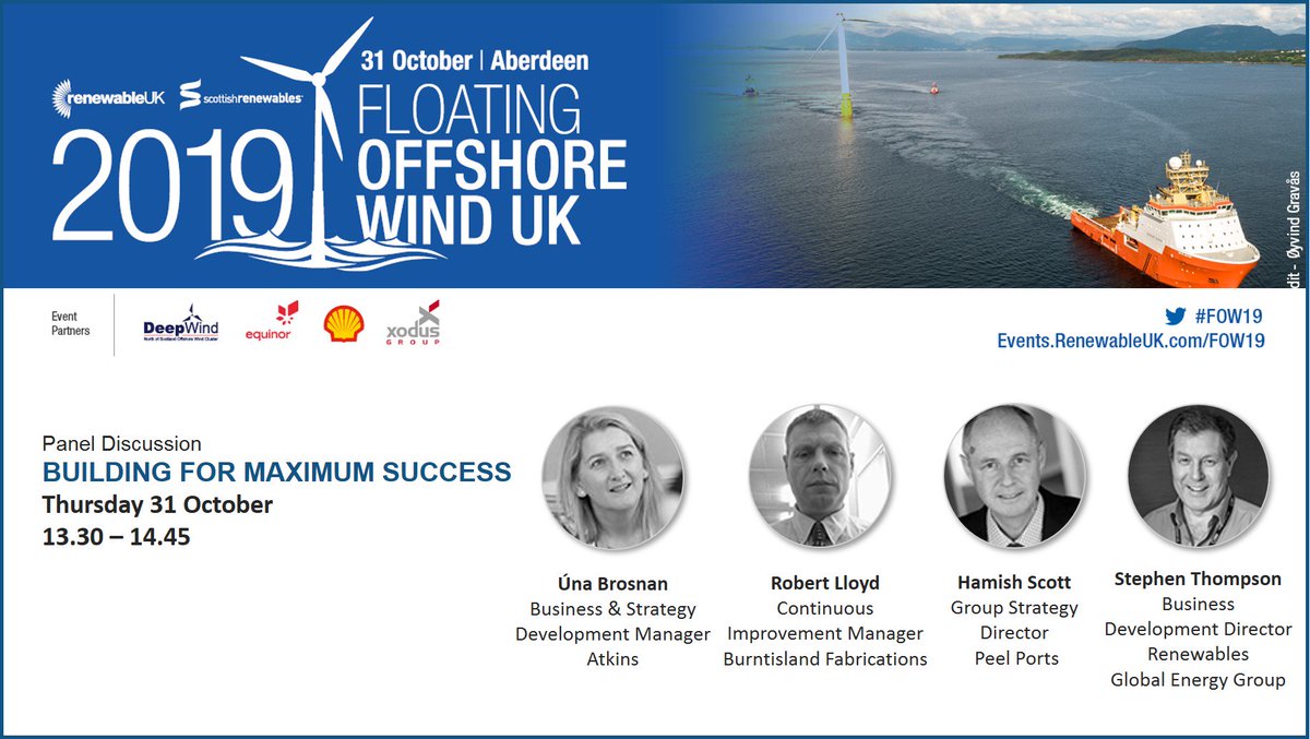 Scottish Renewables (@scotrenew) on Twitter photo Can the UK build a lead in floating offshore wind? #FOW19 conference in Aberdeen on Oct 31 asks @atkinsglobal <a href="/BifabLtd/">BiFab Ltd</a> <a href="/PeelPorts/">Peel Ports</a> <a href="/Global_Energy_/">Global Energy Group</a> in a session which will define this key event. Book now: bit.ly/30HzNu2 Can the UK build a lead in floating offshore wind? #FOW19 conference in Aberdeen on Oct 31 asks @atkinsglobal <a href="/BifabLtd/">BiFab Ltd</a> <a href="/PeelPorts/">Peel Ports</a> <a href="/Global_Energy_/">Global Energy Group</a> in a session which will define this key event. Book now: bit.ly/30HzNu2