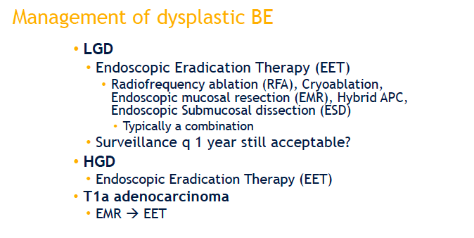 FITWITMD's tweet photo. In Barrett's, Endoscopists should be utilizing high def scopes w/NBI and also perform aggressive and thorough endoscopic biopsy to better visualize, sample and characterize Barrett's like mucosa. - Christina Tofani, MD #PAGASTRO2019 #PSGFIT #Barretts https://t.co/zvo9L8qv1A