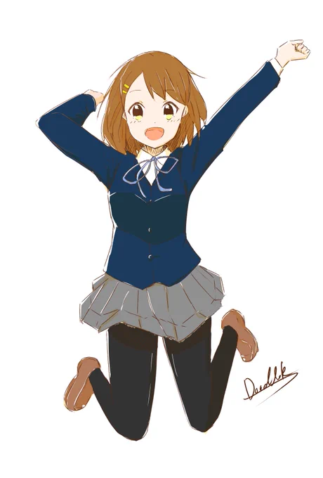 きらら展よかったー。きららはけいおんからハマりました。なので唯。#きらら展 