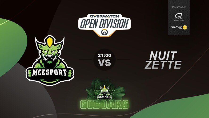 MontheyEsport's tweet photo. Time to start a new adventure ! ⚔️🗺

🎮 #Overwatch 
🏆 @owpathtopro 
🆚 #NuitZette
⏰ 21:00

#GoBoars 💪🏻🐗 https://t.co/njinnL1Y4B