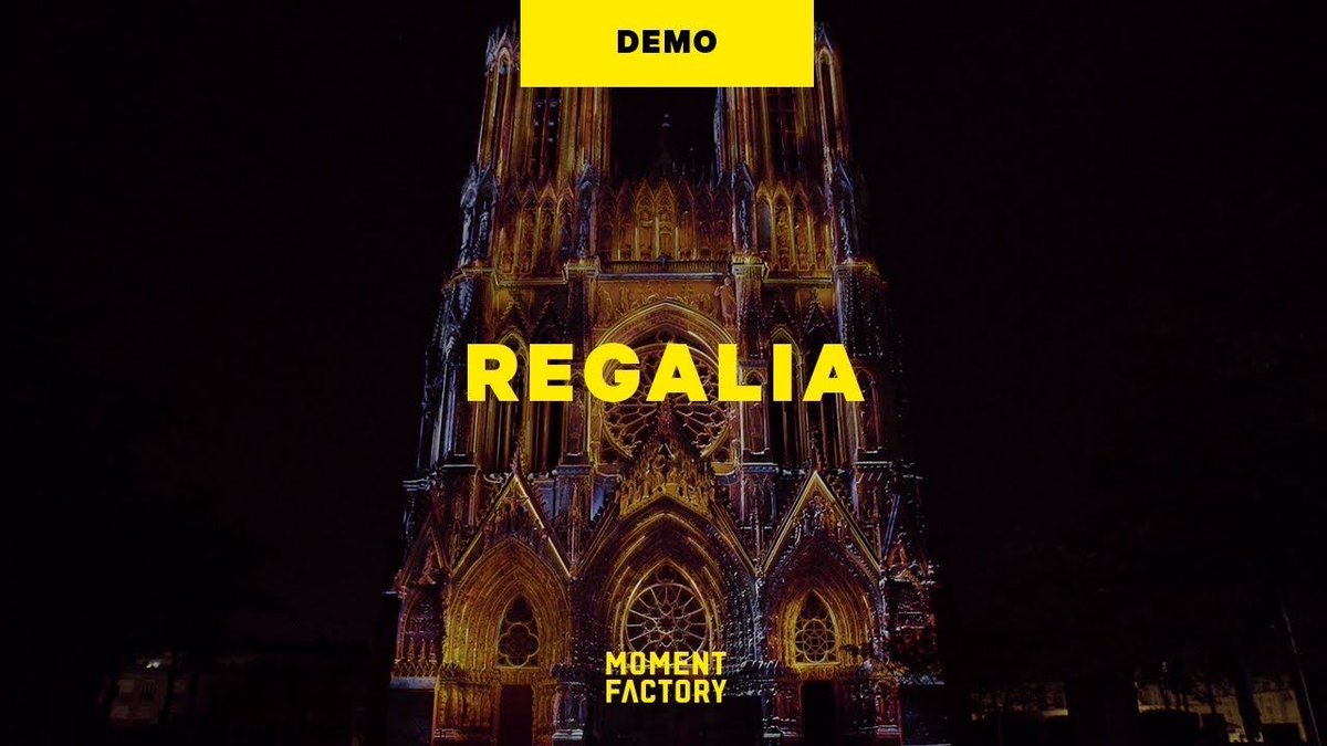 On est fier de vous présenter ces images aériennes du spectacle #Regalia sur la #cathedrale de @Reims
Un grand merci à <a href="/MomentFactory/">Moment Factory</a> pour leur confiance. Regardez la vidéo de <a href="/Artechdrone/">Artechdrone</a>  =>
#drone #Pilot 
buff.ly/2B9OZVM