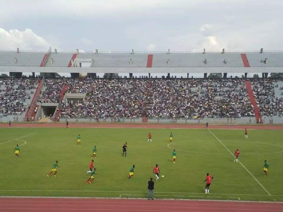FT: #Ethiopia 🇪🇹 0⃣-1⃣ 🇺🇬 #Uganda @JohnnyMcKinstry secures win in first game as Head Coach of #UgandaCranes @EmmanuelOkwi 20' #ETHUGA #InternationalFriendly #FUFA #CAF #FIFA @AMDFootball @XtraTimeSports 📷: @TimotiosBM