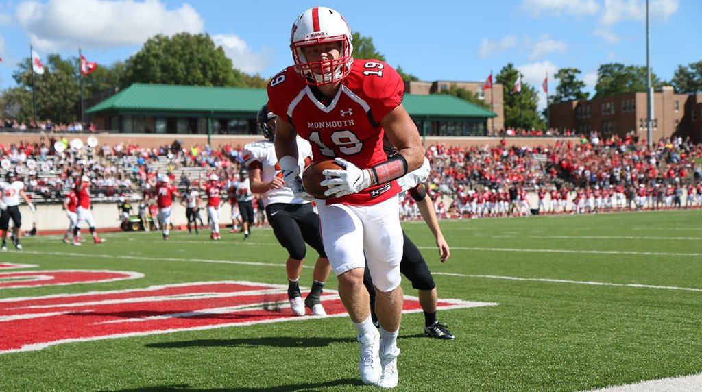 TJ__Schroeder's tweet photo. Blesses to receive an offer from Monmouth College! #Roll2C0TS 🔴 @CoachFreitag https://t.co/NzpfmyEWwX