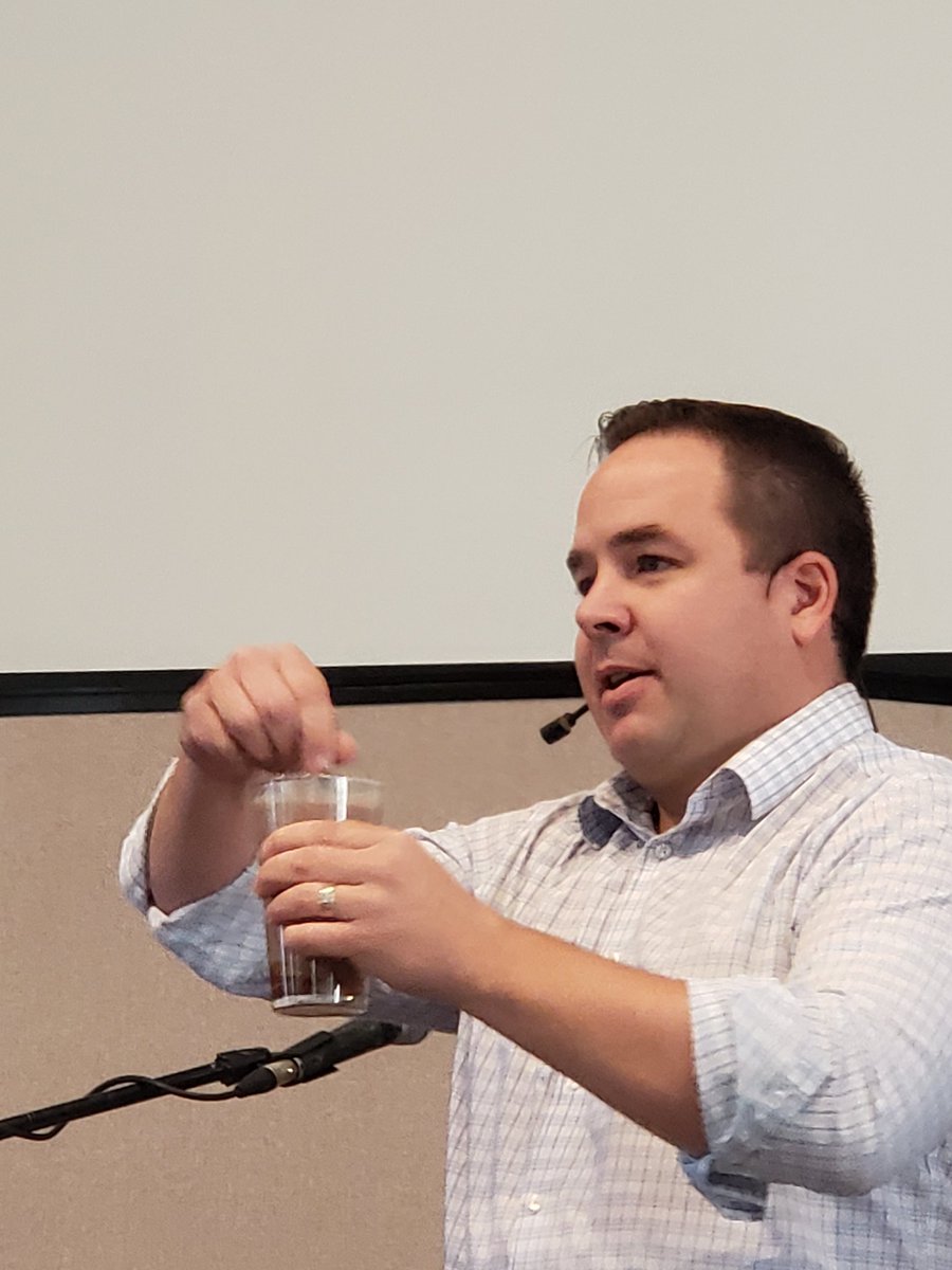 XanderdeWinter's tweet image. Fun illustration: Chocolate milk is like a Spirit filled life:  transformed, needs our active engagement, "And it's good!" @pgbiblechurch #objectlesson #funatchurch