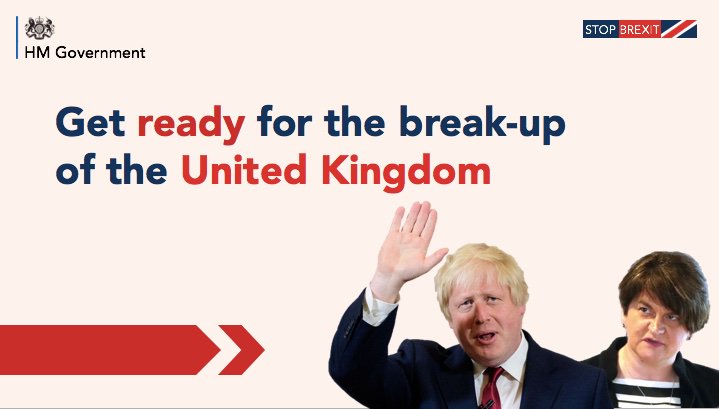 There's no way the UK can survive Johnson's harsh  #Brexit deal, but  #Brexit can't survive his deal either if the whole of the UK cannot be treated equally. The ballot mentioned the UK, not GB.One for the constitutionalists! #GetReadyForBrexit not happening on Oct31st @DUPleader