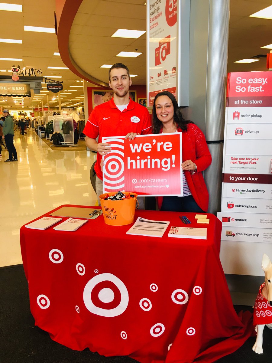 Third and final day of our national hiring event!! Come join our team! #bestteaminretail #worksomewhereyoulove ⁦<a href="/ToriPollock6/">Tori Pollock</a>⁩ ⁦<a href="/DavePFromTarget/">Dave Pacheco</a>⁩