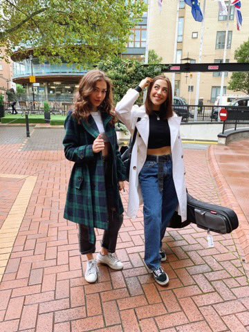 We ❤️ London!!! It’s the first time we’ve traveled internationally for our work🎶🎤 Where has your work taken you?