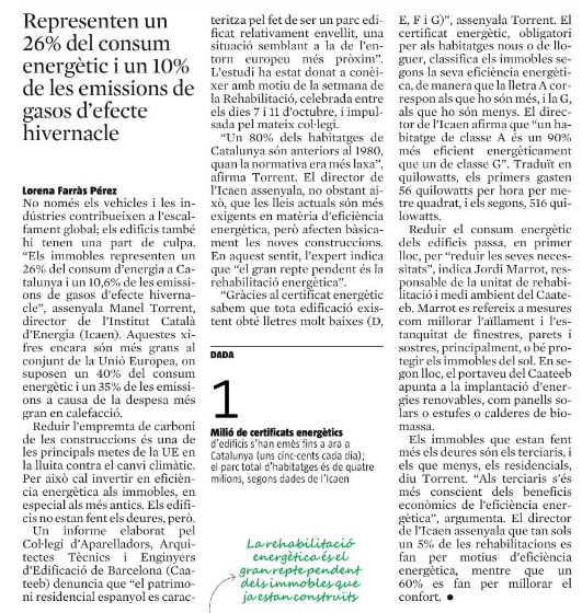 joanvilallanars's tweet image. Els edificis no fan els deures climàtics. Article de @Lfarras