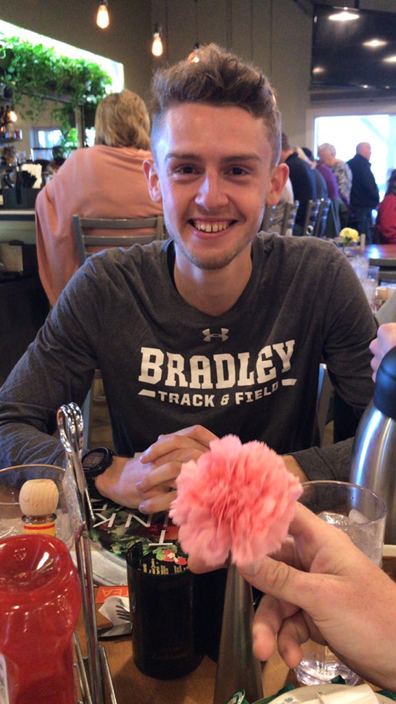 <a href="/PotrykusBen/">Ben Potrykus</a> ready for a lovely post long run brunch with the team #Bradleyxc